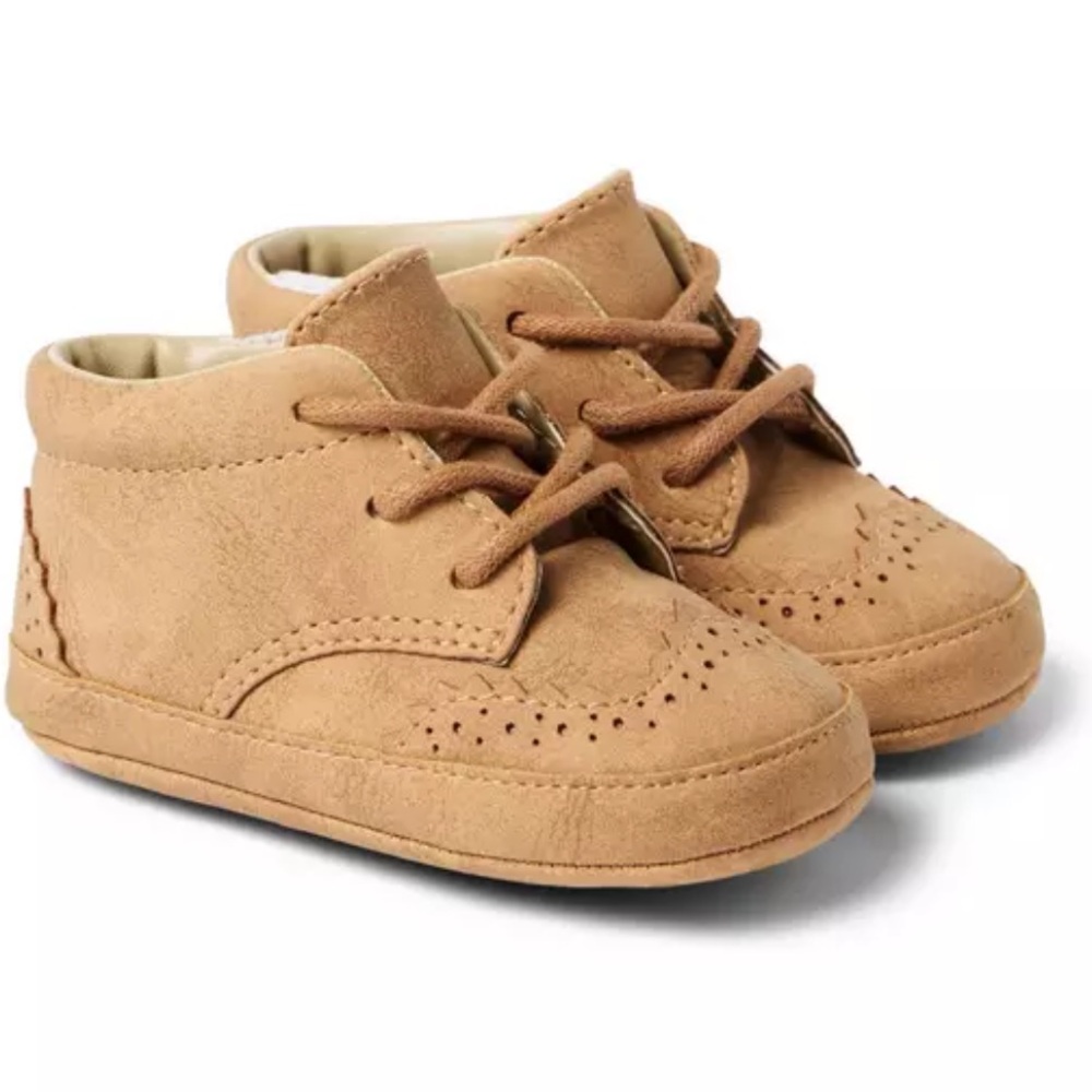 Janie and Jack Baby Wingtip Shoes